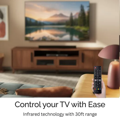 Vista 7 de AKB75375604 Reemplazo de control remoto LG TV para Smart TV, control remoto de fácil configuración, accesos directos de transmisión, funciona