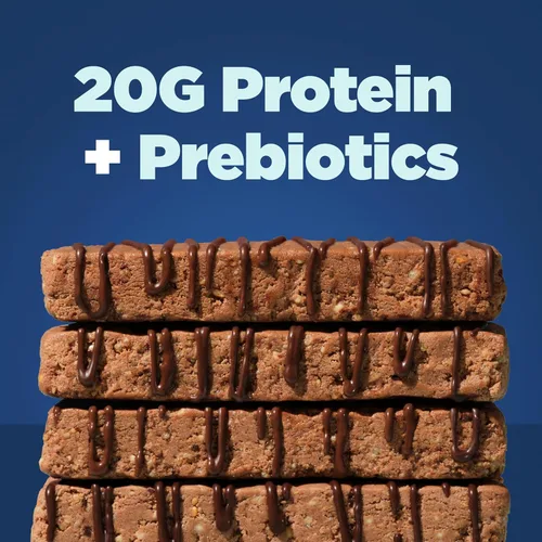 Vista 3 de Perfect Bar Protein + Prebiotics Barra de proteína de mantequilla de maní de chocolate, 0.71 onzas de proteína, suero alimentado con pasto, 0.21