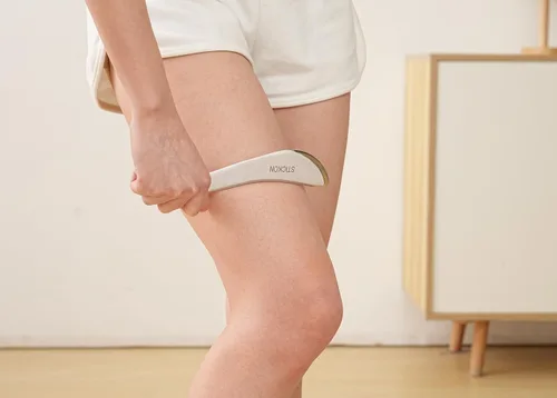 Vista 5 de STICKON Herramienta de raspador muscular Gua Sha de acero inoxidable, herramientas de masaje de raspado, herramientas de terapia física, herramienta