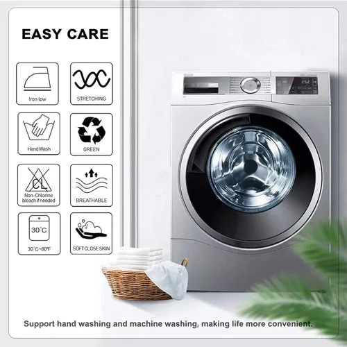 Vista 7 de Funda de banco tapizada elástica de sirsaca para banco de comedor, protector de asiento de banco de comedor con falda, protectores de banco