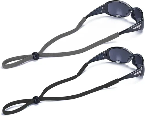 Vista 9 de SHINKODA Adjustable Glasses Strap for Adults and Kids 2-Pack Eyewear Retainer Cord for Reading, Safety, Sports & Sunglasses
