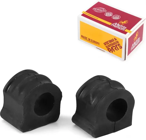 Vista 67 de Metrix Premium Chassis Parts - Kit de bujes de barra estabilizadora delantera de 2 piezas para Jeep Cherokee 1991-2001, Comanche 1991-1992, Grand