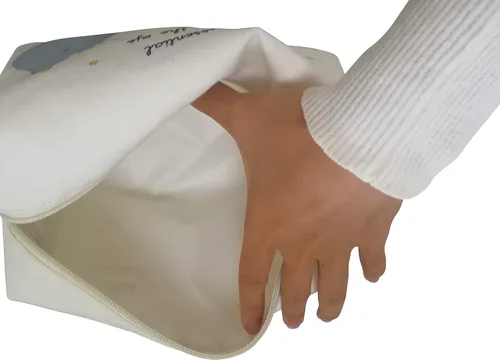 Vista 5 de Bolsa de viaje The Little Prince, bolsa de maquillaje, bolsa de cosméticos, Blanco