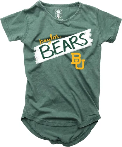 Vista 37 de Wes and Willy NCAA - Camiseta Burnout para niñas S/S
