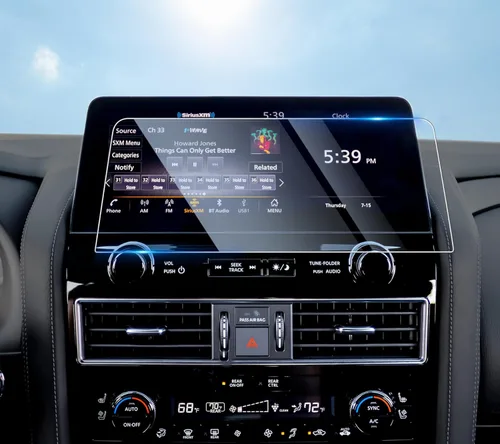 Vista 27 de SHAOHAO Protector de pantalla para Nissan Frontier 2023 2024, para camioneta Frontier S/SV 2022 2024, accesorios de pantalla táctil de 8 pulgadas