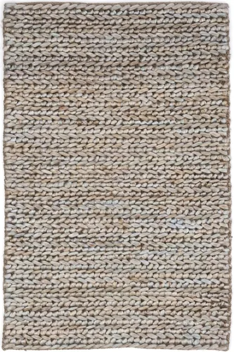Vista 11 de Dash & Albert Alfombra negra de yute tejida a mano, 2 x 3 pies, patrón de rayas neutrales, calidad de hotel de lujo premium, suave, transpirable