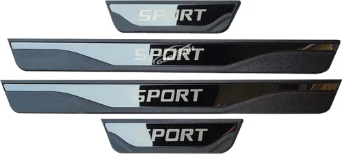 Vista 4 de GZBFTDH Protector de placa para umbral de puerta de automóvil, para accesorios KIA Forte, cubiertas de molduras de acero inoxidable 2020 2021 2022