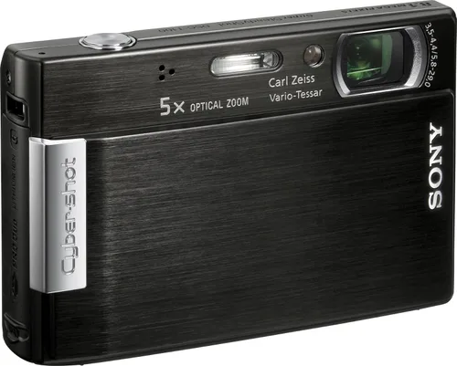Vista 3 de Sony Cybershot DSC-T100 8.1MP Cámara digital con zoom óptico 5x y disparo súper constante (negro)