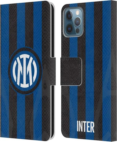 Vista 29 de Head Case Designs Officially Licensed Inter Milan Away 2025/26 Crest Kit Leather Wallet Case Compatible with Apple iPhone 7 Plus/iPhone 8 Plus