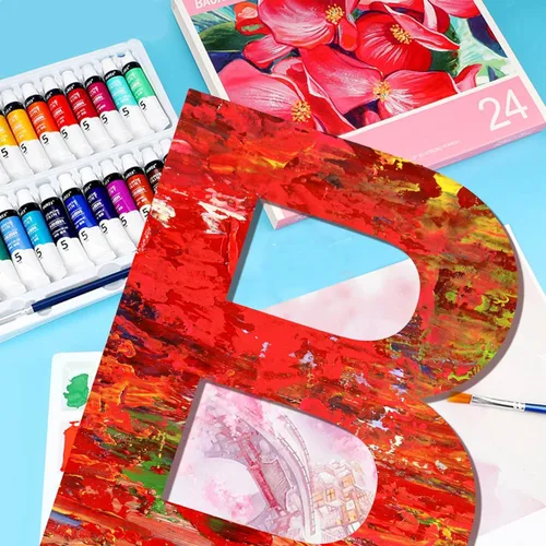 Vista 3 de Letra B de madera sin terminar de 12 pulgadas de grosor, letras de madera en blanco de 1/4 de pulgada de grosor para decoración de pared