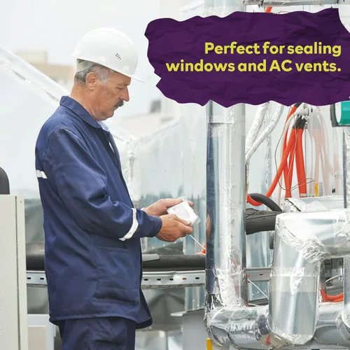 Vista 7 de ATack Cinta adhesiva reflectante de papel de aluminio, 2 pulgadas x 75 pies, 3.6 mil, cinta HVAC de aluminio de alta temperatura y resistente