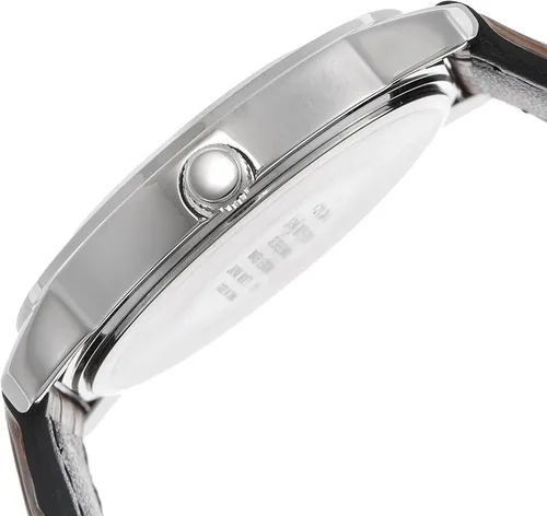 Vista 3 de Casio MTP1192E-7A - Reloj de cuarzo para hombre (piel, esfera blanca), color marrón
