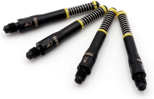 Vista 6 de CUESOUL 4 piezas de ejes de dardo TERO AK7 con resorte incorporado telescópico para dardos de punta de acero y dardos de punta suave