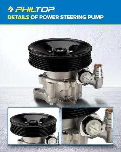 Vista 2 de 21-5294 Bomba de dirección asistida para ML320 1998-2003 3.2L, ML430 1999-2001 4.3L, ML55 AMG 2000-2003 5.5L, bomba asistente 0024668101