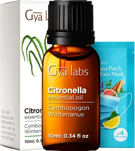 Vista 107 de Gya Labs Aceite Esencial de Madera de Agar - 0.34 Fl Oz - para Cabello, Piel, Difusor, Aromaterapia y Fabricación de Velas DIY