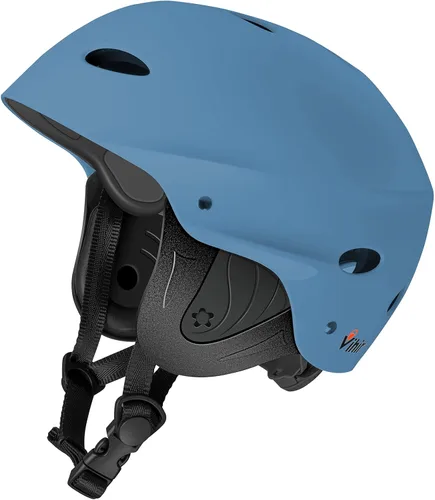 Vista 6 de Vihir Adult Water Sports Adjustable Helmet with Ears - Perfect for Kayaking, Boating,Surfing