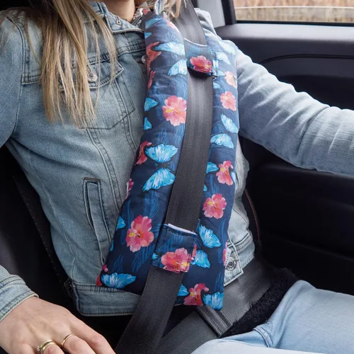 Almohada de mastectomía, almohada de cinturón de seguridad poscirugía cardíaca, almohada de puerto para pacientes de quimioterapia, recuperación de