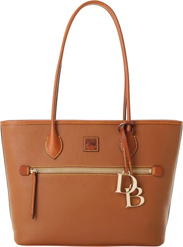 Vista 6 de Dooney & Bourke Bolsos grandes para mujer, bolso de cuero con cremallera Negro