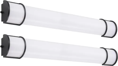 Vista 10 de ASD Lámpara LED de montaje en pared de 18 pulgadas, interruptor de 20 W, 120 V, 1500 lm, 3000 K/4000 K/5000 K, regulable, no parpadea, Energy Star