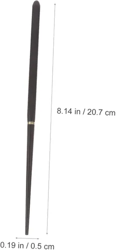 Vista 6 de Cabilock Palillos desmontables de viaje, cubertería coreana, cuenco de ramen, palillos plegables, juego de cubiertos de madera con estuche, palillos