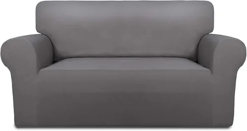 Vista 56 de PureFit Funda súper elástica para sofá reclinable con bolsillo, funda de sofá suave y antideslizante de elastano, lavable, protector de muebles