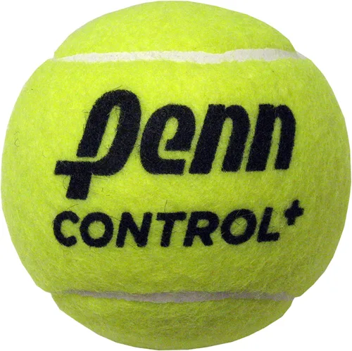 Vista 3 de Penn Control Plus - Pelotas de tenis de fieltro verde para principiantes, 1 lata y 3 pelotas