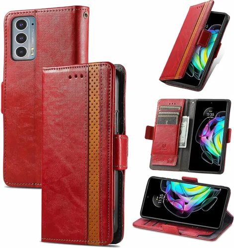 Vista 170 de Funda para Samsung Galaxy Z Fold3 5G, funda para Samsung Galaxy Z Fold 3 5G Funda de piel sintética con ranuras para tarjetas Flip Stand Funda Negro
