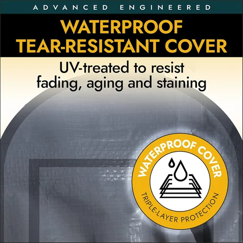 Vista 3 de ShelterLogic, cochera y refugio de 13 x 20 x 12 pies. Garage-in-a-Box™ para camionetas y utilitario
