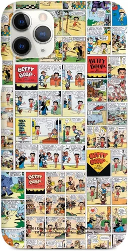 Vista 8 de Inspired Cases - Compatible con iPhone Xs Max - Funda protectora con textura 3D para Apple iPhone Xs Max - Vintage Betty Boop