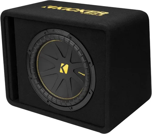 Vista 3 de KICKER 50VCWC122 CompC Subwoofer de 12 pulgadas en caja ventilada, 2 ohmios