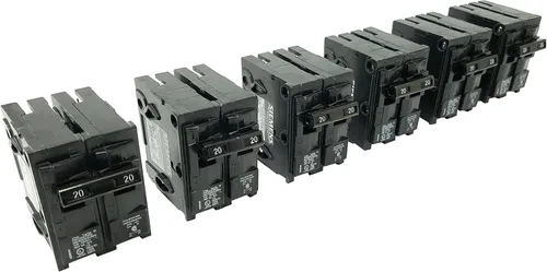 Vista 32 de Disyuntor Q220 tipo QP de doble polo de 20 amperios