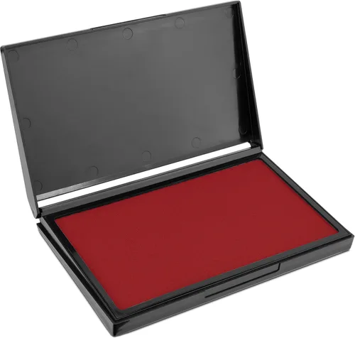 Vista 51 de MaxMark Almohadilla de sello grande negra - 2-3/4" por 4-1/4" - Almohadilla de fieltro de alta calidad
