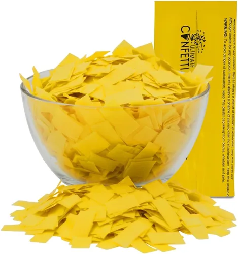 Vista 24 de Ultimate Confetti, Confeti Biodegradable Azul Bebé - Confeti de Papel de Seda Rectangular Revoloteante para Uso en Cañones y Lanzadores – Confeti