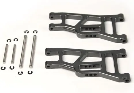 Articulación de giro Atomix RC para coche con control remoto Axial SCX10 con escala 1:10. , Metal (Gun Metal)