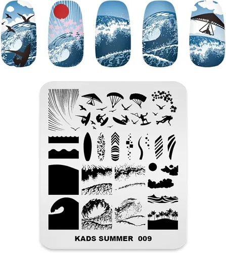 Vista 14 de Placa de estampación de uñas de acero inoxidable Plantilla de placas de uñas de esmalte de uñas estampado de estilo chino Antigüedad Imagen