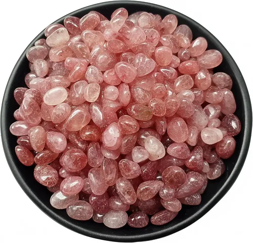Vista 3 de Chips de Cristal de Amazonita Pulida 200 Piezas - 0.3" 10 oz Chips de Piedra Pulida Chips de Piedras de Vidrio Marino Triturado Piedras de Cristal