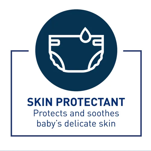 Vista 11 de CeraVe Crema para sarpullido de pañal, pomada curativa para bebé para piel extraseca y agrietada, crema para pañal con ceramidas y vitamina E