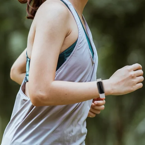 Vista 9 de 8 Pack Bands Compatible with Fitbit Luxe Bands for Women Men, Soft Silicone Wristband Replacement Strap for Fitbit Luxe Fitness and Wellness Tracker