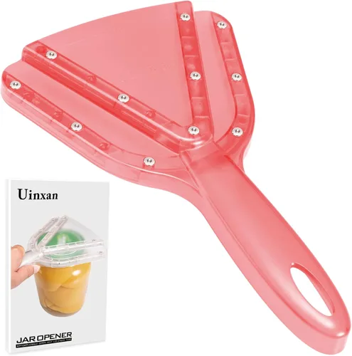 Vista 11 de Uinxan Abridor de tarros para manos débiles y personas mayores con artritis, tapas de botellas de fácil giro, patentado Únicos accesorios