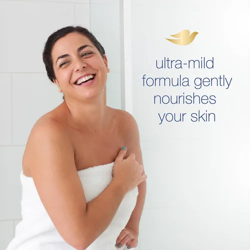 Vista 6 de Dove Barra de belleza, piel sensible, paquete de 4 con crema hidratante para una piel suave y lisa, 3.17 oz Ea