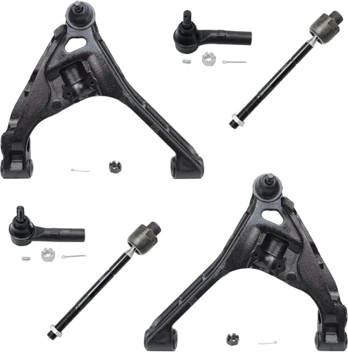 Vista 96 de Detroit Axle - Kit de brazos de control delanteros para Chevy GMC Silverado Sierra 1500 Avalanche Yukon Tahoe Escalade ESV EXT, 2 brazos de control
