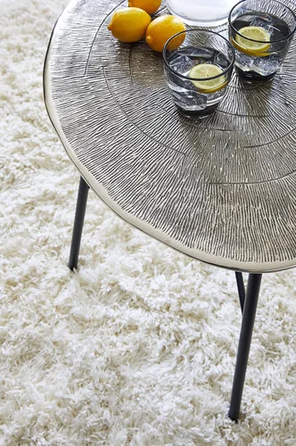 Vista 9 de Signature Design by Ashley Laverford - Mesa auxiliar contemporánea, Chome y negro