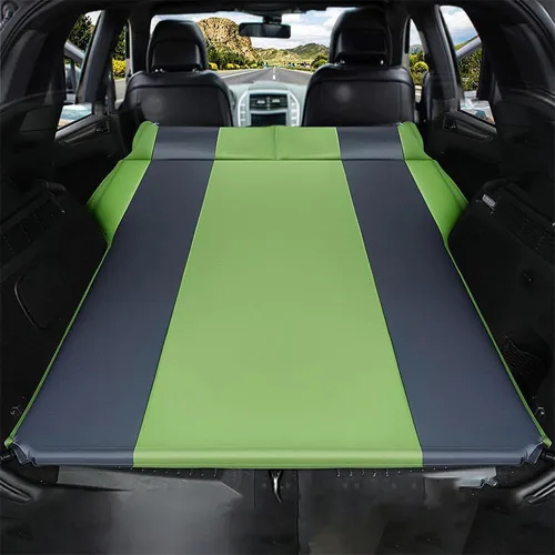 Colchón inflable de coche para Smart 1990-2015 2016 2017 2018 2019 2020 2021 2022 2023 Almohadilla de dormir autoinflable Cojín de cama de aire Verde