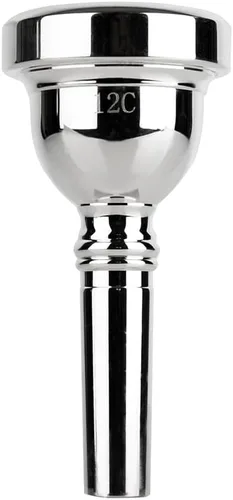 Vista 2 de Glory - Trombón profesional plateado con boquilla de 12c