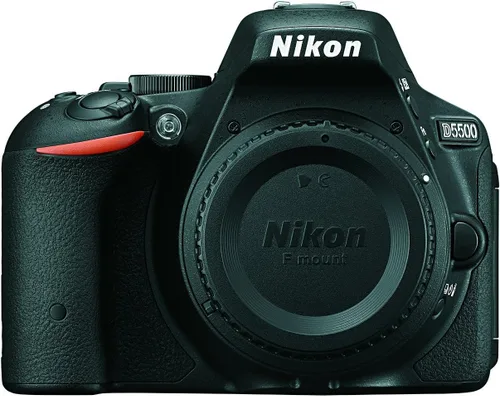 Nikon D5500 cuerpo de cámara digital SLR con Wi-Fi, color negro (producto reacondicionado certificado)