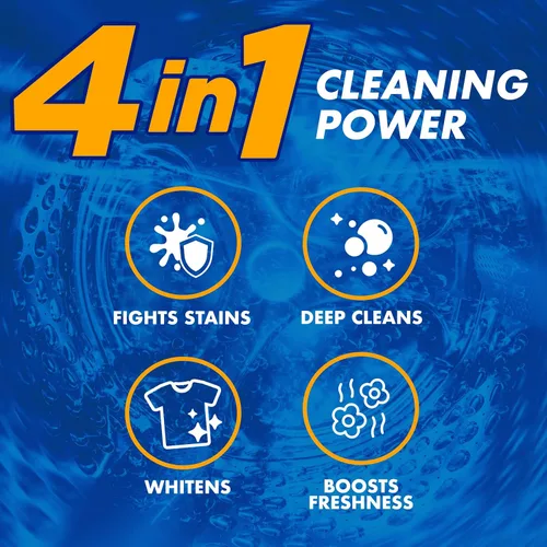 Vista 3 de ARM & HAMMER Detergente para ropa, detergente líquido Clean Burst, botella de 229.5 onzas líquidas