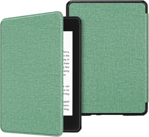 Vista 20 de Fintie - Funda delgada para Kindle Paperwhite (décima generación del 2018), piel sintética ligera prémium con función automática de apagar