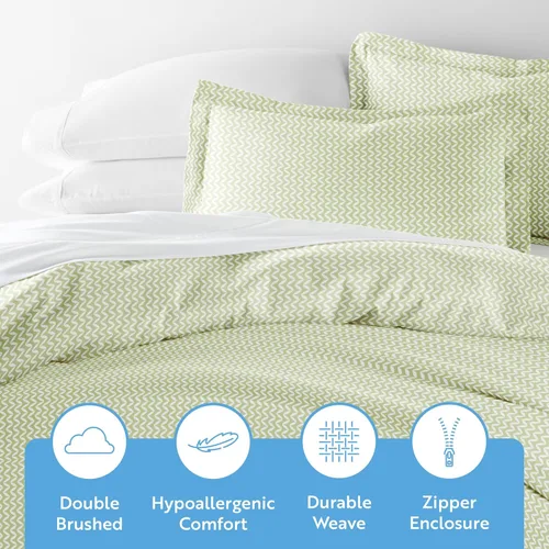 Vista 96 de Linen Market Funda de edredón individual para cama individual – Experimenta una comodidad similar a un hotel con una suavidad inigualable