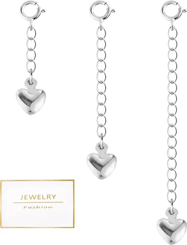 Vista 12 de Extensores de collar de oro, extensores de cadena de oro de 14 quilates con cierre de langosta, cadenas de extensión de collar, pulsera y tobillera