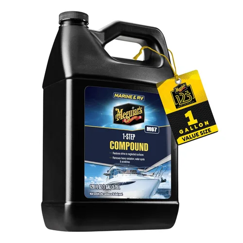 Vista 14 de Meguiar's M6732 compuesto limpiador de un solo paso para vehículos recreativos/barcos - 32 onzas